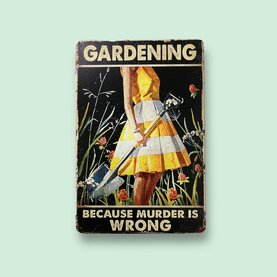 Vintage Garden Signs