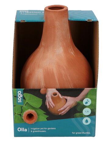 SOGO Olla terracotta waterkruik, 1.5L