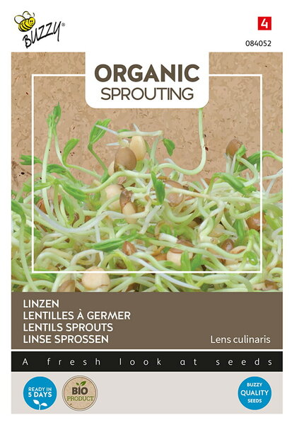 Buzzy&reg; Organic Sprouting Linzen  (BIO)