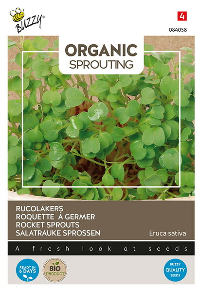 Buzzy&reg; Organic Sprouting Rucolakers  (BIO)