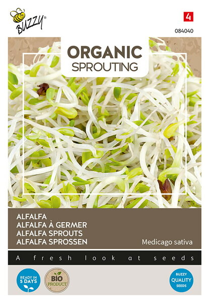 Buzzy&reg; Organic Sprouting Alfalfa (BIO)
