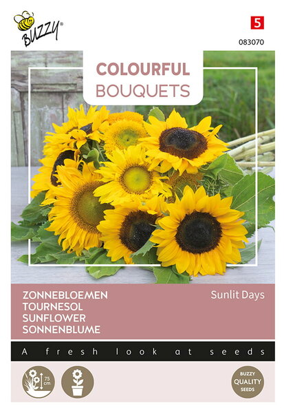 Buzzy&reg; Colourful Bouquets, Sunlit Days (zonnebloem)
