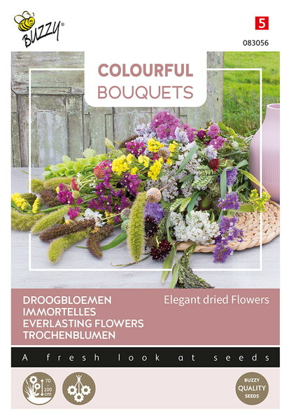 Buzzy&reg; Colourful Bouquets, Elegant dried flowers
