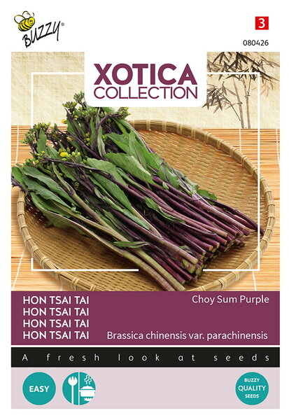 Buzzy&reg; Xotica Hon Tsai Tai Choy Sum Purple
