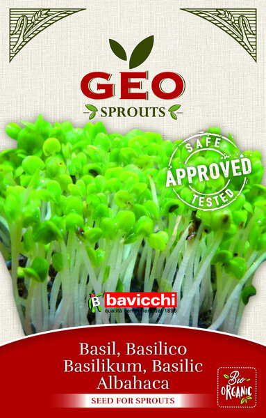 GEO Sprouts Basil (BIO) 10 g