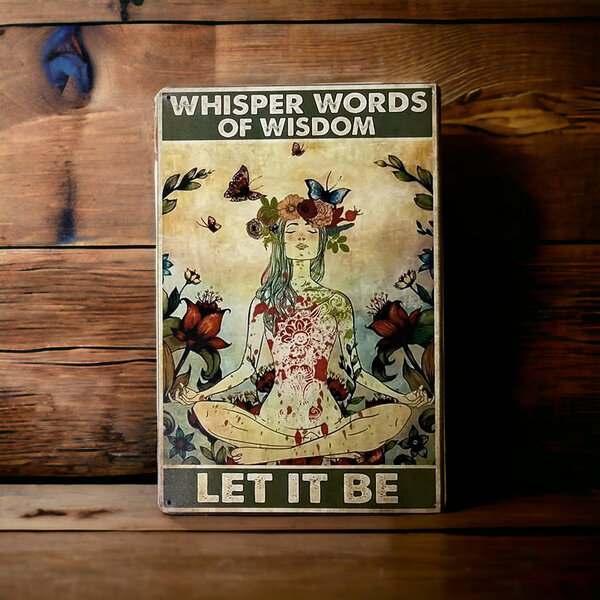 Whisper words of wisdom - Let it be!