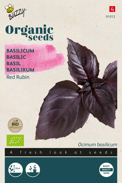 Buzzy&reg; Organic Basilicum Red Rubin (BIO)