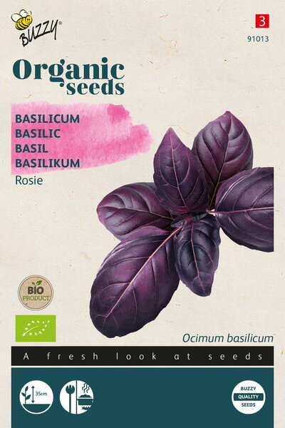 Buzzy&reg; Organic Basilicum Rosie (BIO)