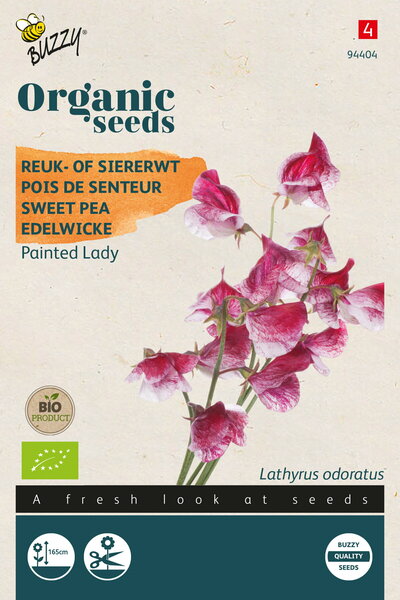 Buzzy&reg; Organic Lathyrus, Reuk- of siererwt Painted Lady(BIO)