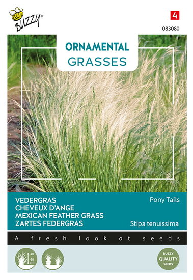 Buzzy&reg; Ornamental Grasses, Vedergras Pony tails