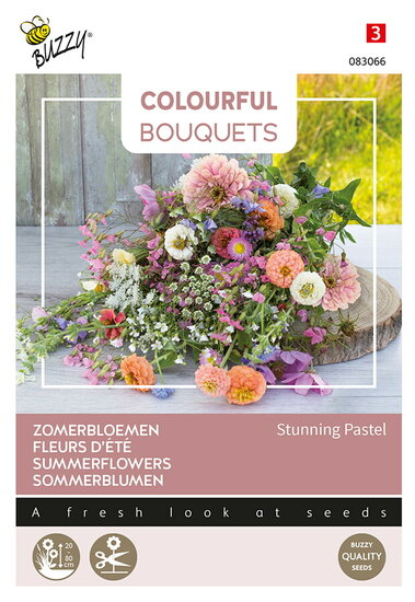 Buzzy&reg; Colourful Bouquets, Stunning Pastel gemengd