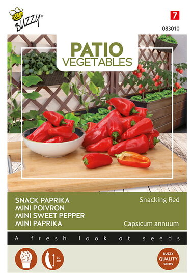 Buzzy&reg; Patio Veggies, Paprika Snacking Red