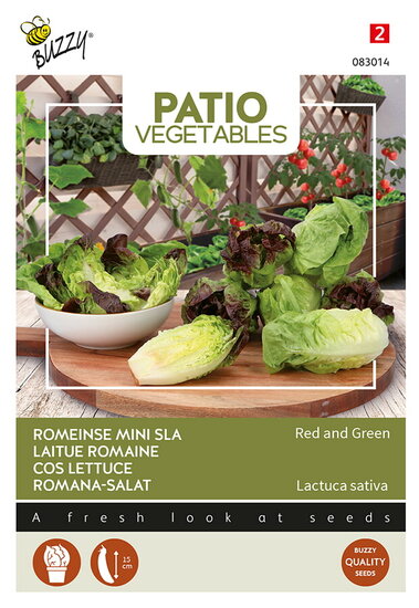 Buzzy&reg; Patio Veggies, Romeinse Mini-sla (gemengd)