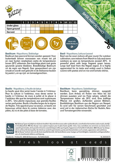 Buzzy&reg; Basilicum Napolitano