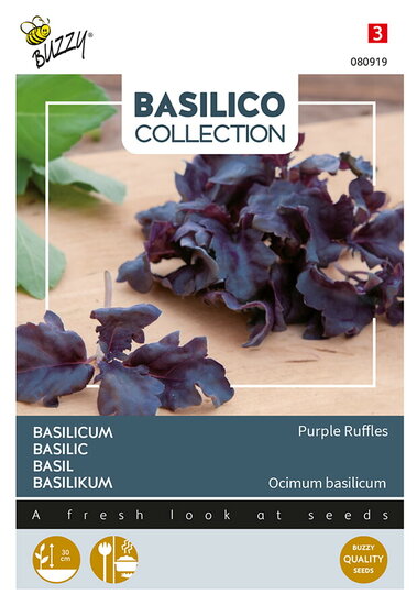 Buzzy&reg; Basilicum Purple Ruffles