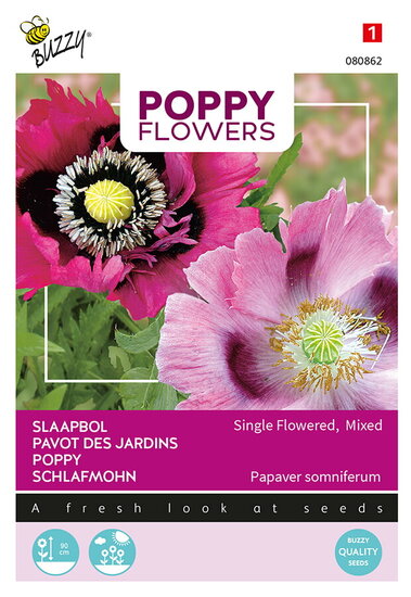 Buzzy&reg; Poppy Flowers, Papaver slaapbol