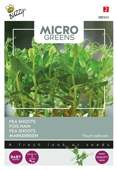 Buzzy&reg; Microgreens, Peashoots