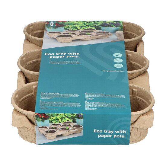 SOGO Eco kweektray incl. 8 paperpots 