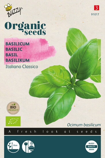 Buzzy&reg; Organic Basilicum - Italiano Classico  (BIO)