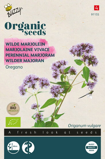 Buzzy&reg; Organic Wilde Marjolein - Oregano (BIO)