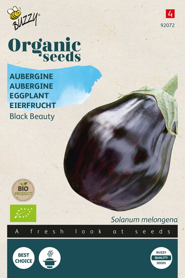 Buzzy&reg; Organic Aubergine Black Beauty (BIO)