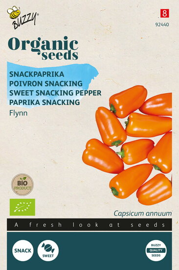 Buzzy&reg; Organic Snackpaprika Flynn (BIO) oranje