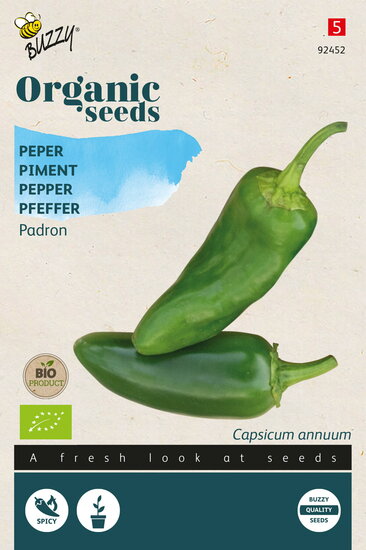 Buzzy&reg; Organic Peper Padron (BIO)