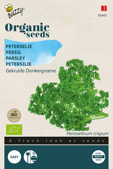 Buzzy&reg; Organic Peterselie Gekrulde Donkergroene  (BIO)