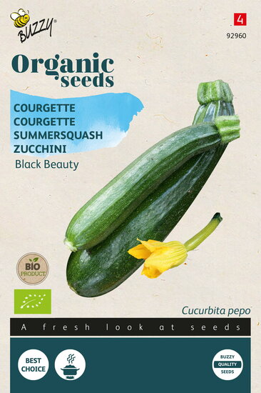 Buzzy&reg; Organic Courgette Black Beauty (BIO)