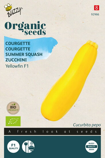 Buzzy&reg; Organic Courgette Yellowfin F1 (BIO)