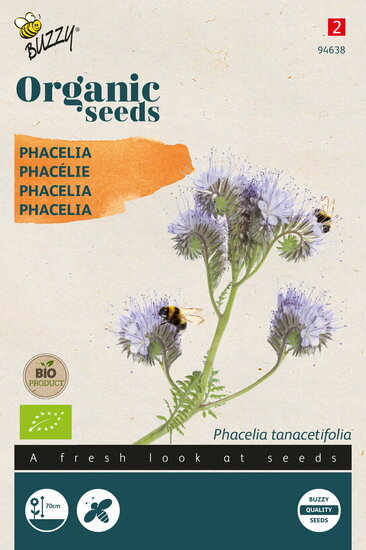 Buzzy&reg; Organic Phacelia, Bijenvoer (BIO)