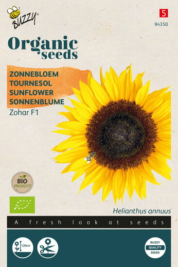 Buzzy&reg; Organic Helianthus, Zonnebloem Zohar F1 (BIO)