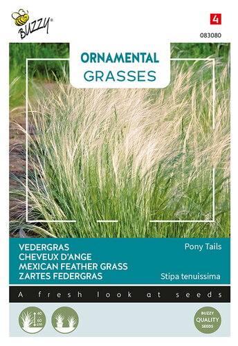 Buzzy® Ornamental Grasses, Vedergras Pony tails