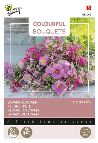 Buzzy® Colourful Bouquets, Pretty Pink