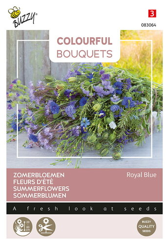 Buzzy® Colourful Bouquets, Royal Blue