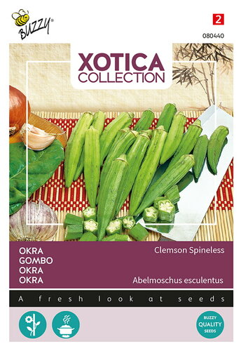 Buzzy® Xotica Okra Clemson Spineless