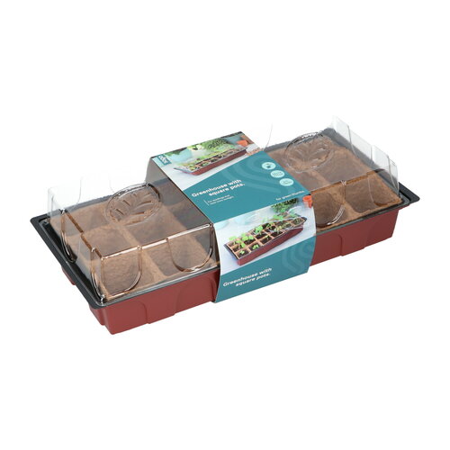 SOGO Kweekkas incl. 18 turfpotjes