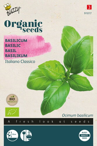 Buzzy® Organic Basilicum - Italiano Classico  (BIO)