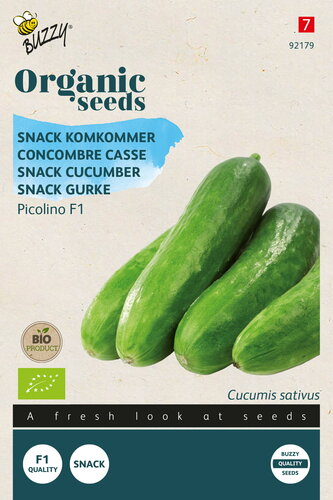 Buzzy® Organic Snackkomkommer Picolino F1 (BIO) Buzzy® Organic Snackkomkommer Picolino F1 (BIO)