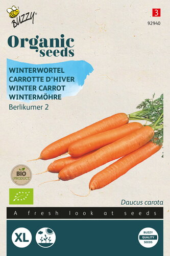 Buzzy® Organic Winterwortelen Berlikumer 2 (BIO) Buzzy® Organic Winterwortelen Berlikumer 2 (BIO)