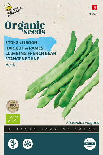 Buzzy® Organic Stoksnijboon Helda  (BIO) Buzzy® Organic Stoksnijboon Helda  (BIO)