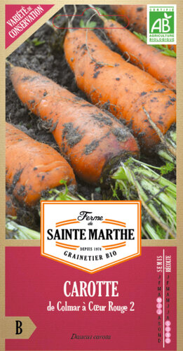 Wortel 'de Colmar à Cœur Rouge 2'