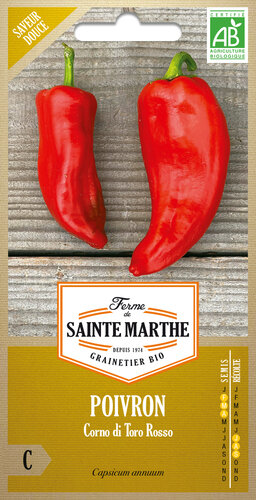 Paprika 'Corno di Toro Rosso'