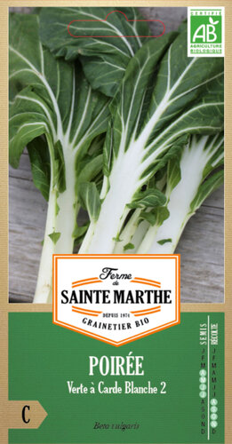 Snijbiet 'Verte À Carde Blanche'